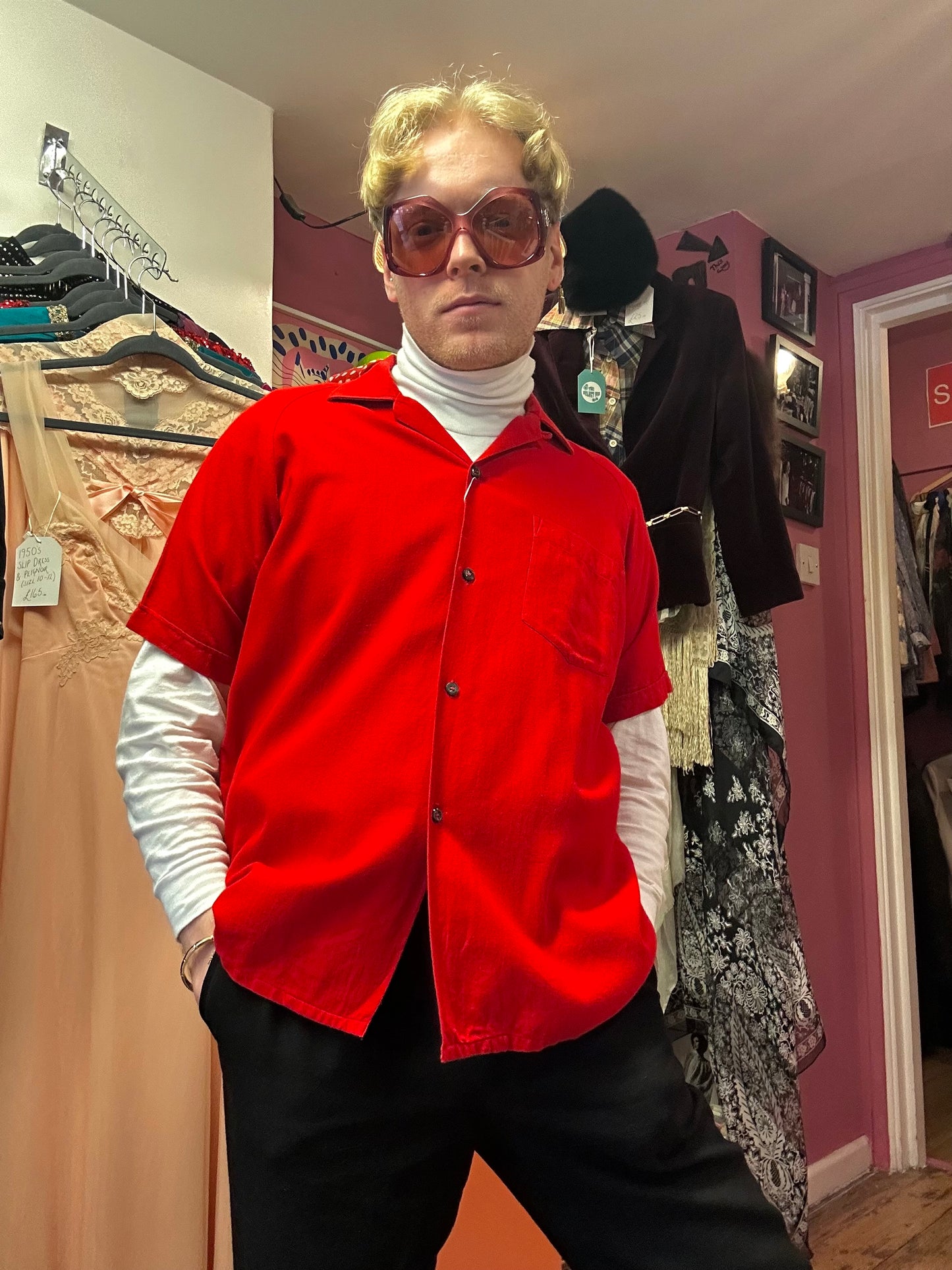 1950’s Clydella Game Shirt Men’s M