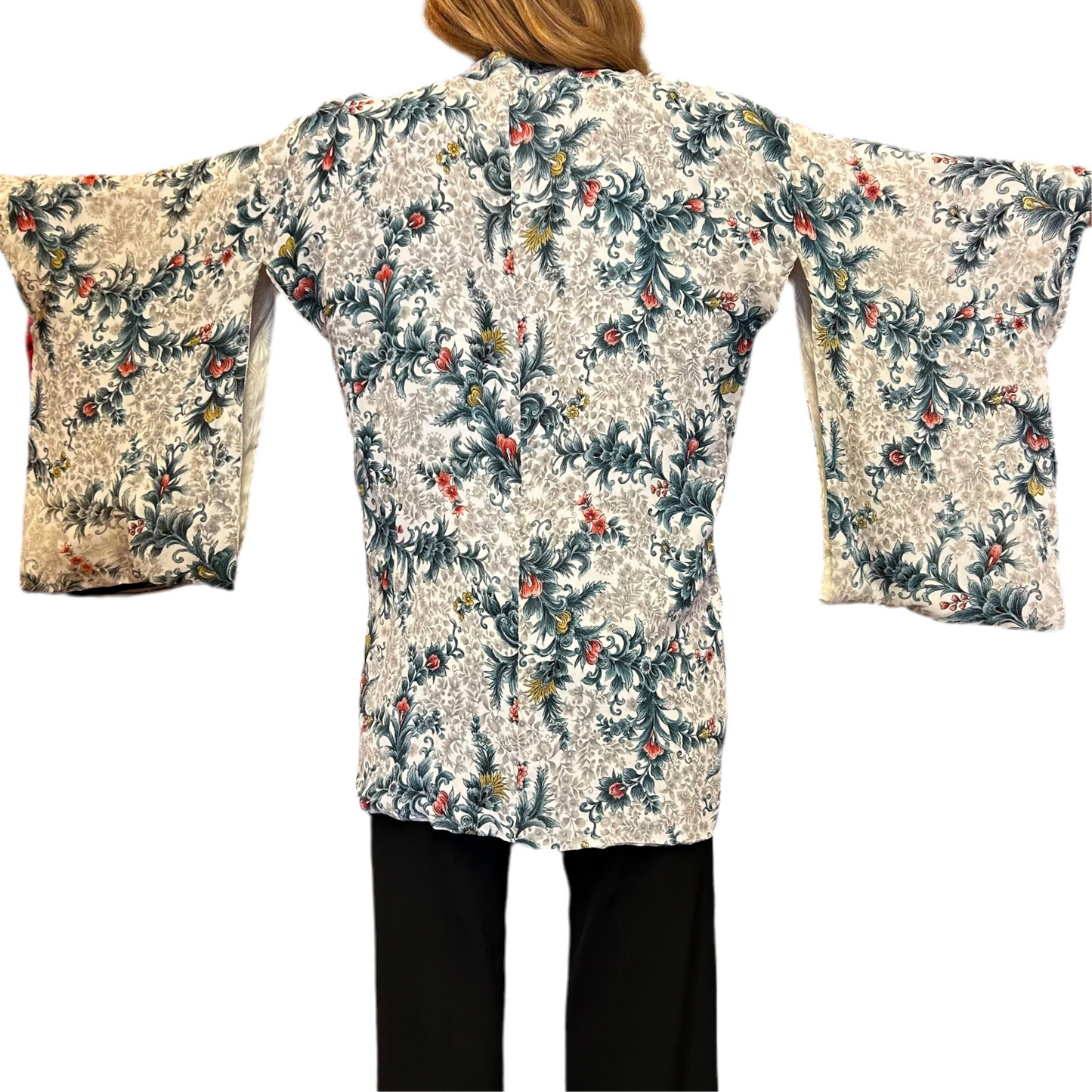 1940’s Crepe Kimono One Size