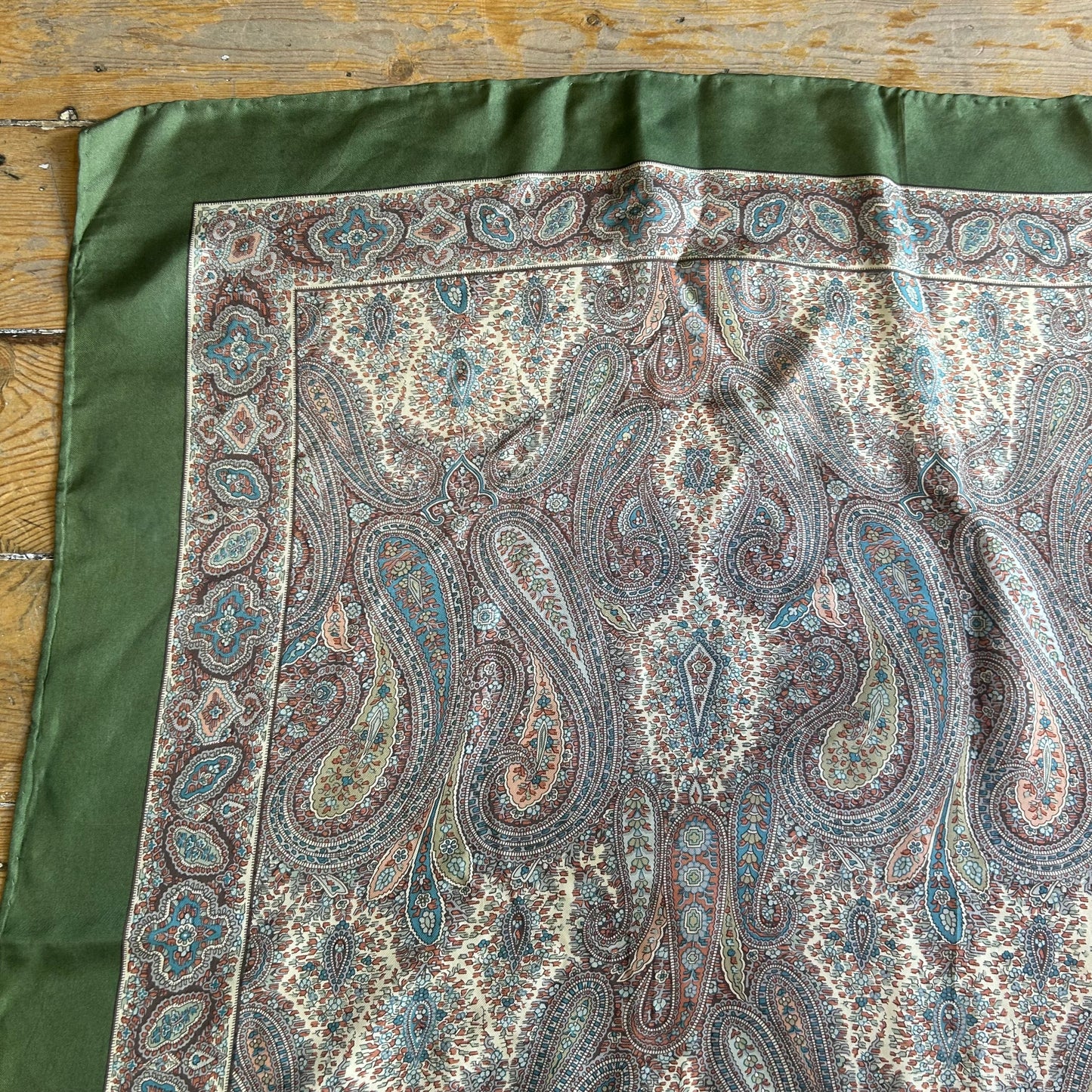 1970’s Liberty London Paisley Silk Scarf