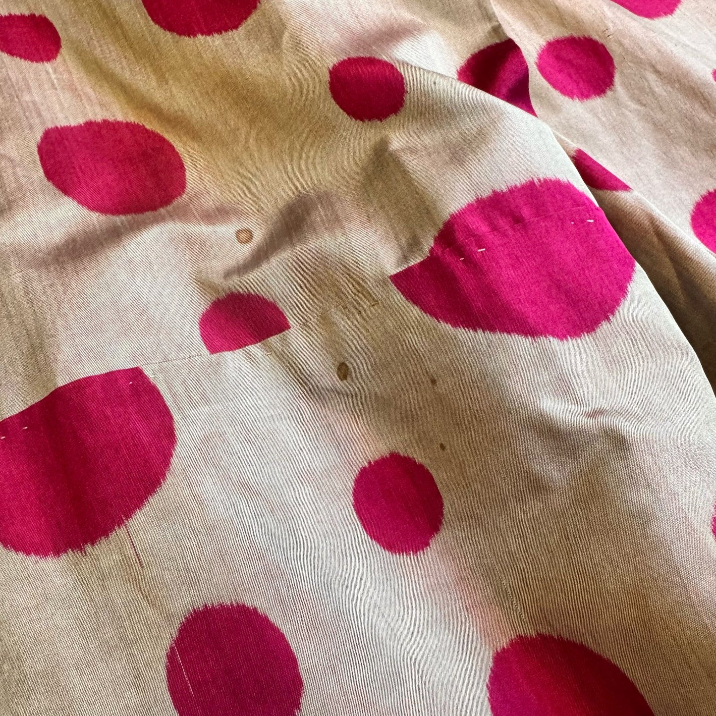1920’s Silk Polka Dot Kimono One Size