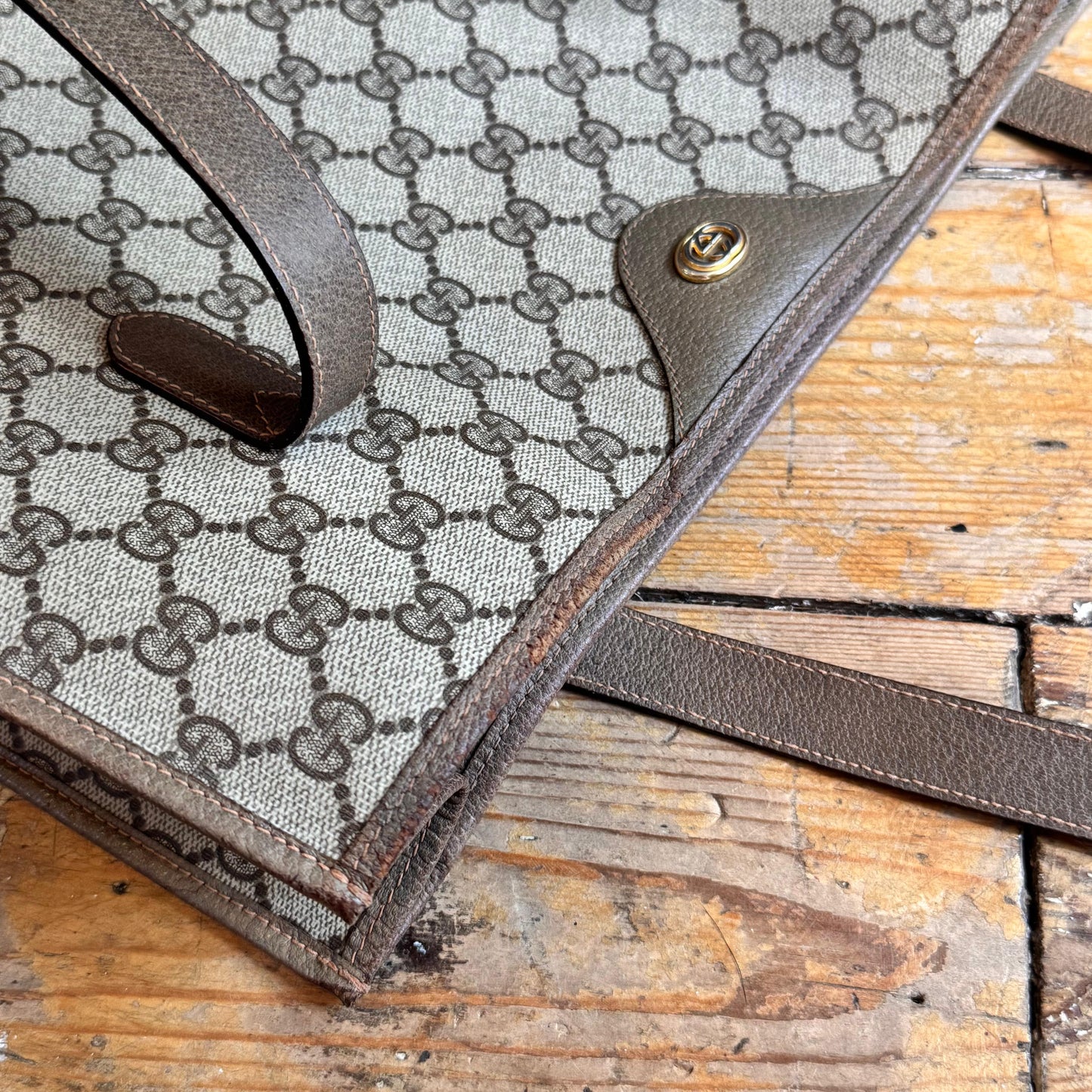 1980’s Gucci Monogram Tote Bag