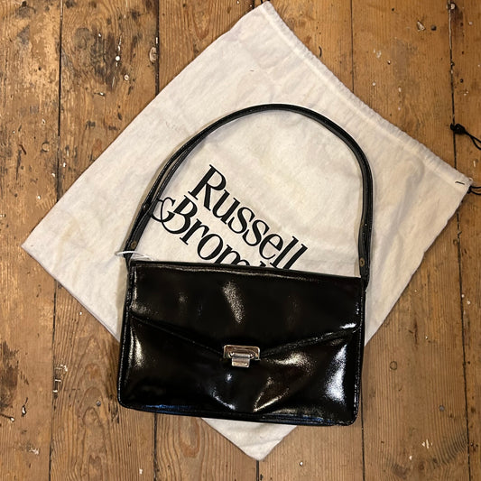 1980’s Russell & Bromley Patent Leather Handbag