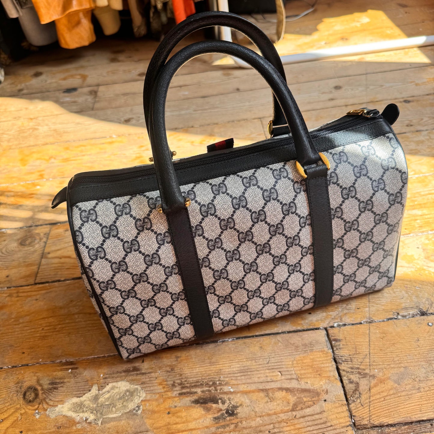 1980’s Gucci Ophidia Boston Bag