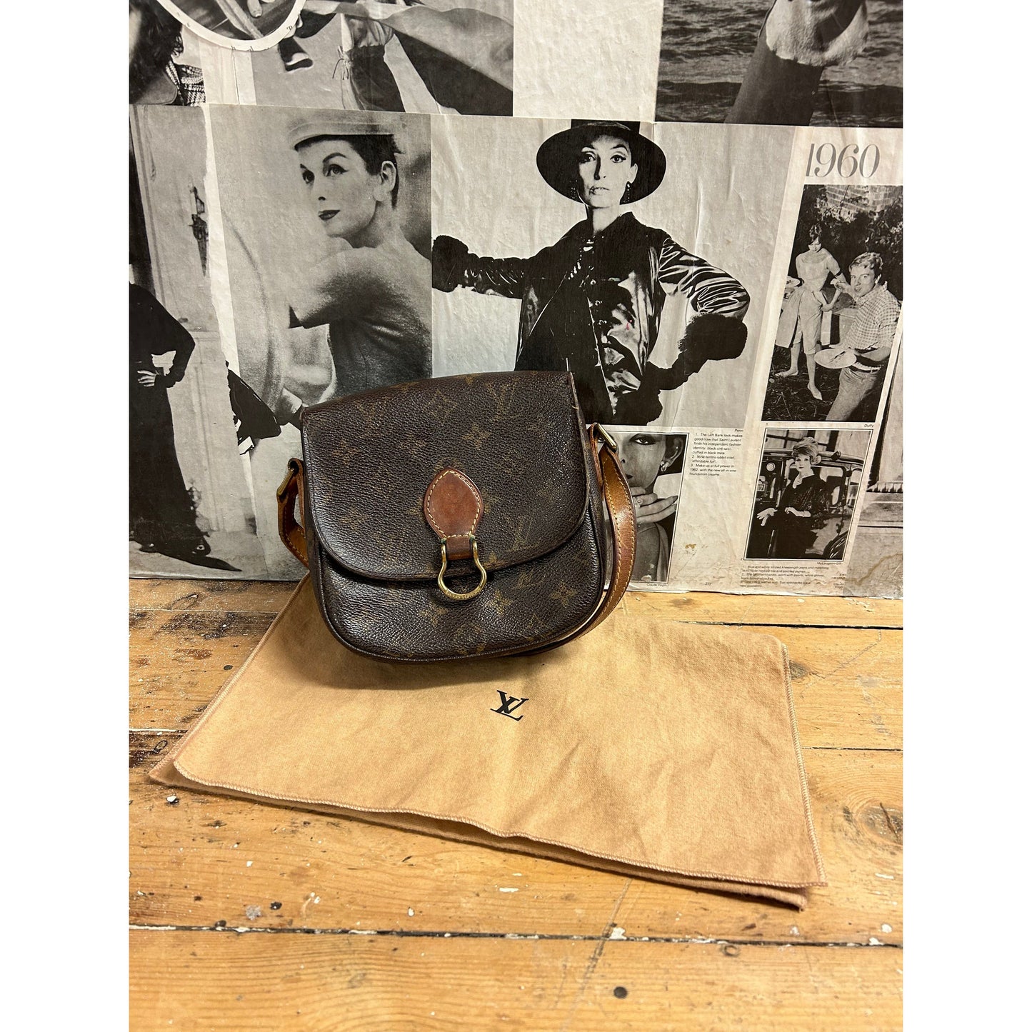 1997 Louis Vuitton Saint Cloud Crossbody Bag