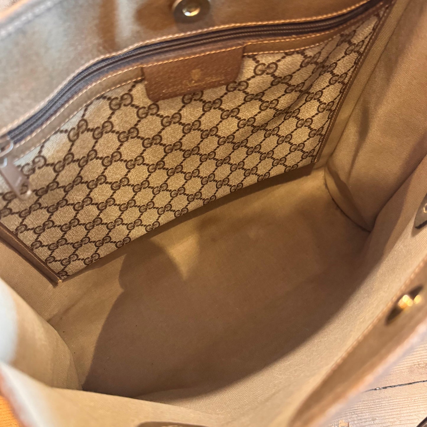 1980’s Gucci Monogram Tote Bag