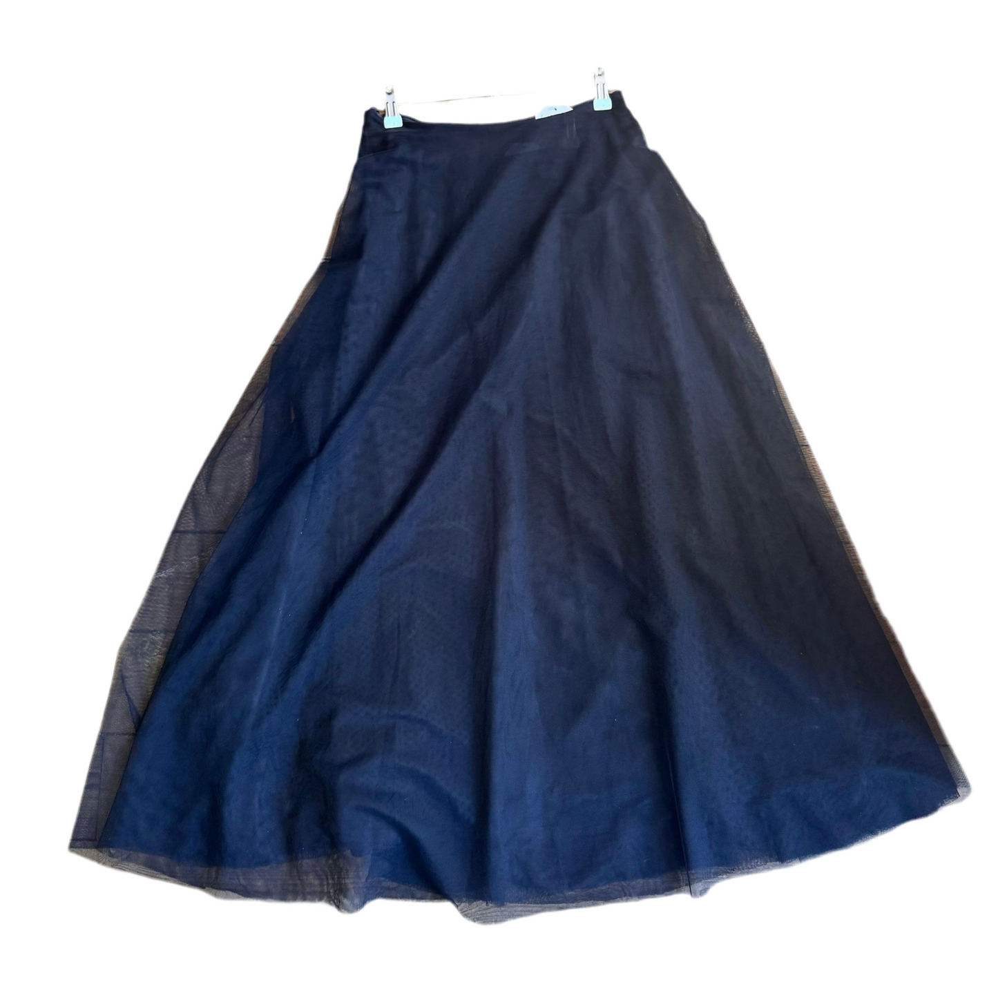 1980’s Beaded Mesh Tutu Maxi Skirt UK 10