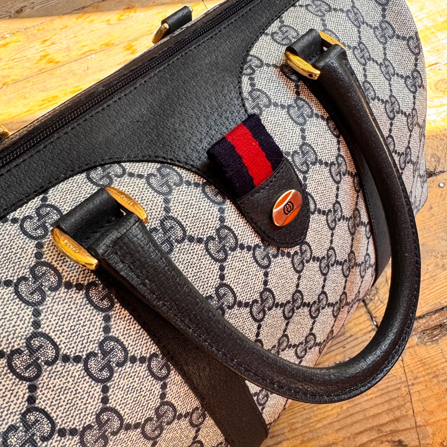 1980’s Gucci Ophidia Boston Bag