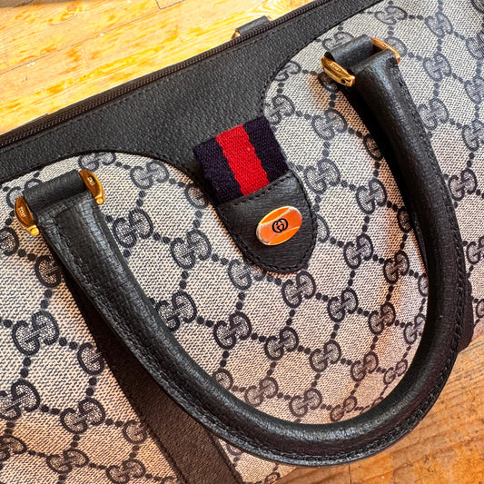 1980’s Gucci Ophidia Boston Bag