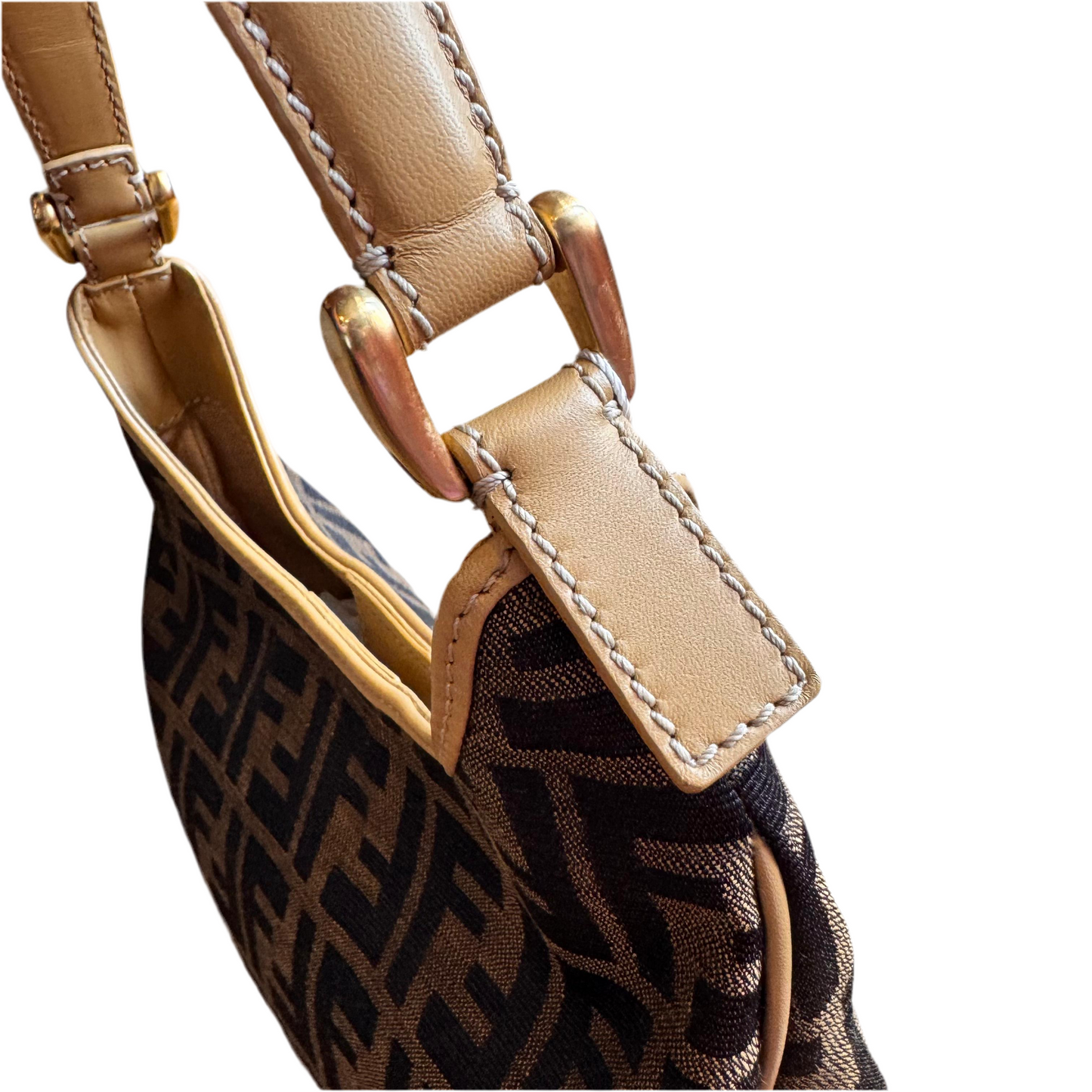 Vintage Fendi Zucca Hobo Bag