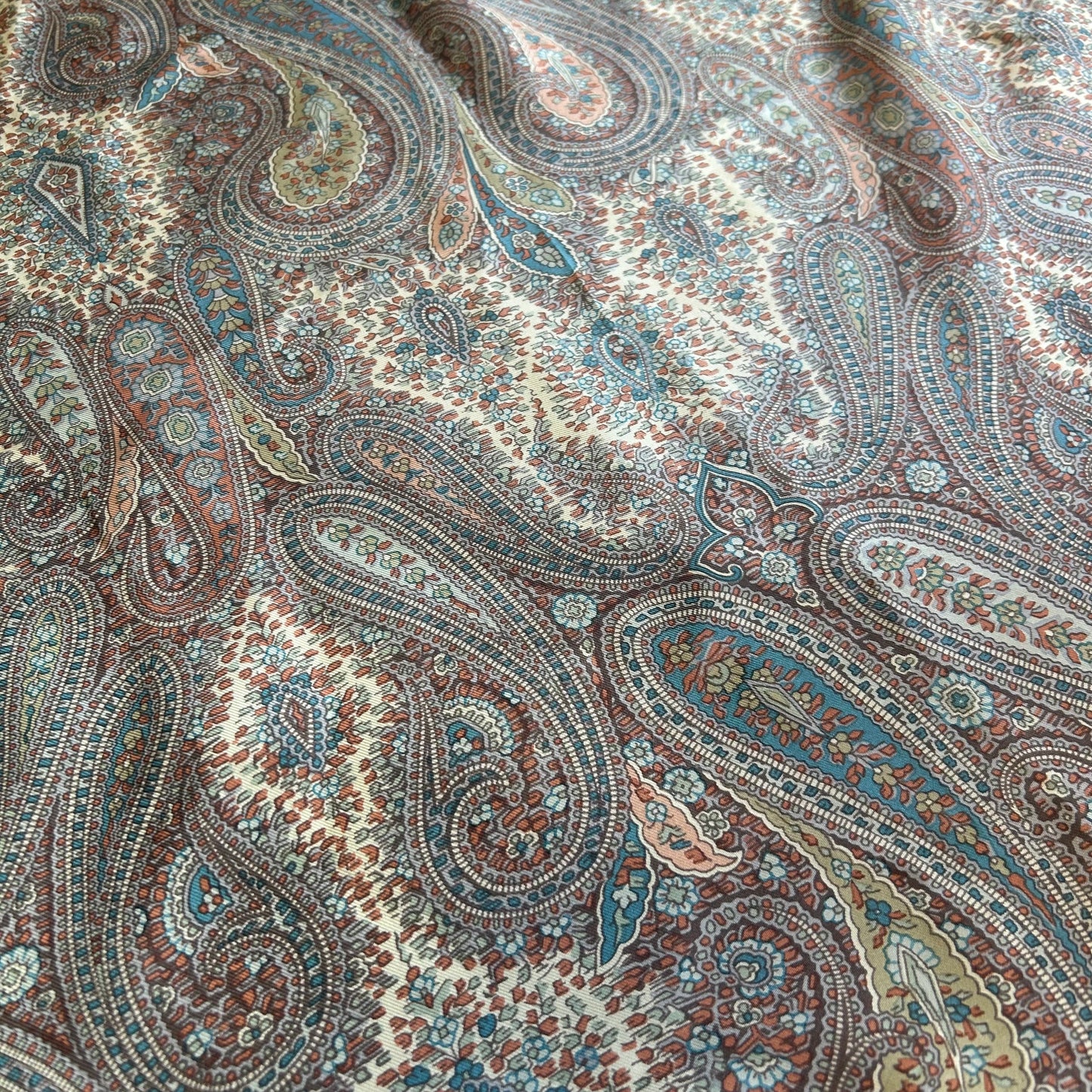 1970’s Liberty London Paisley Silk Scarf