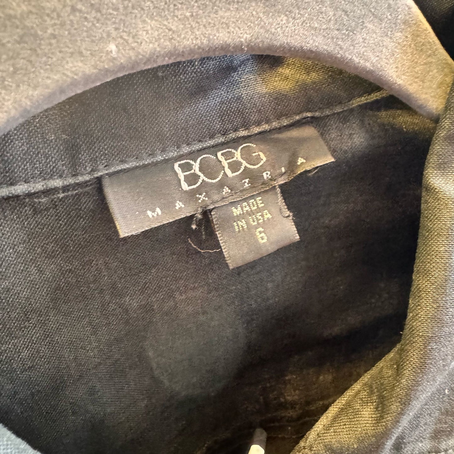 BCBGMAXAZRIA Coated Cotton Raincoat Size 8-10
