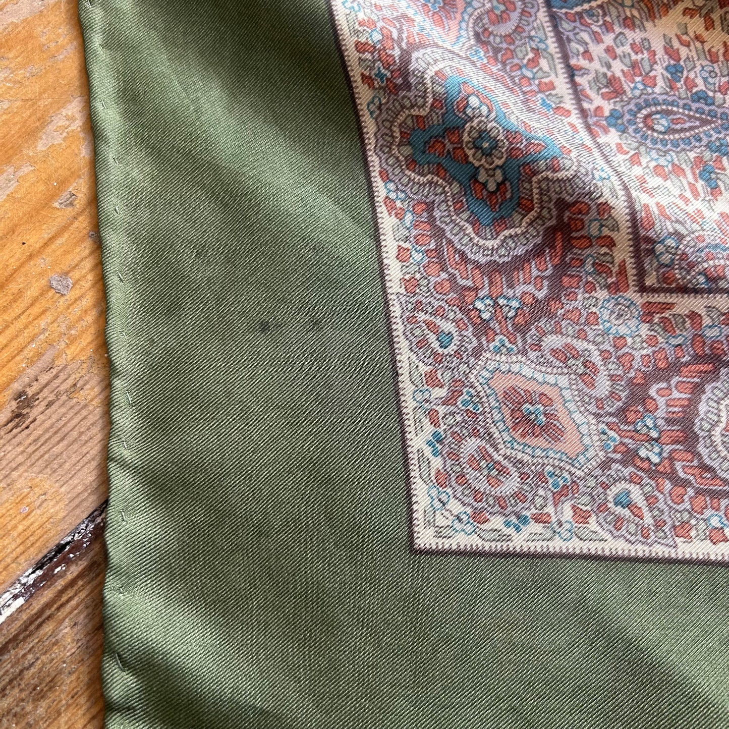 1970’s Liberty London Paisley Silk Scarf