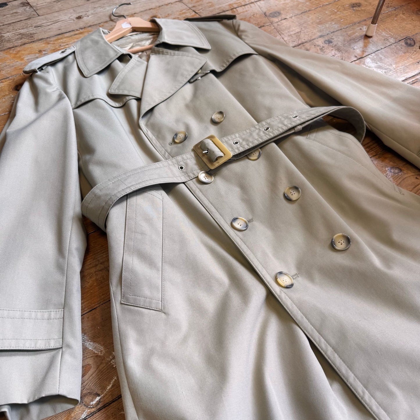 1980’s Double Breasted Mac Men’s XL