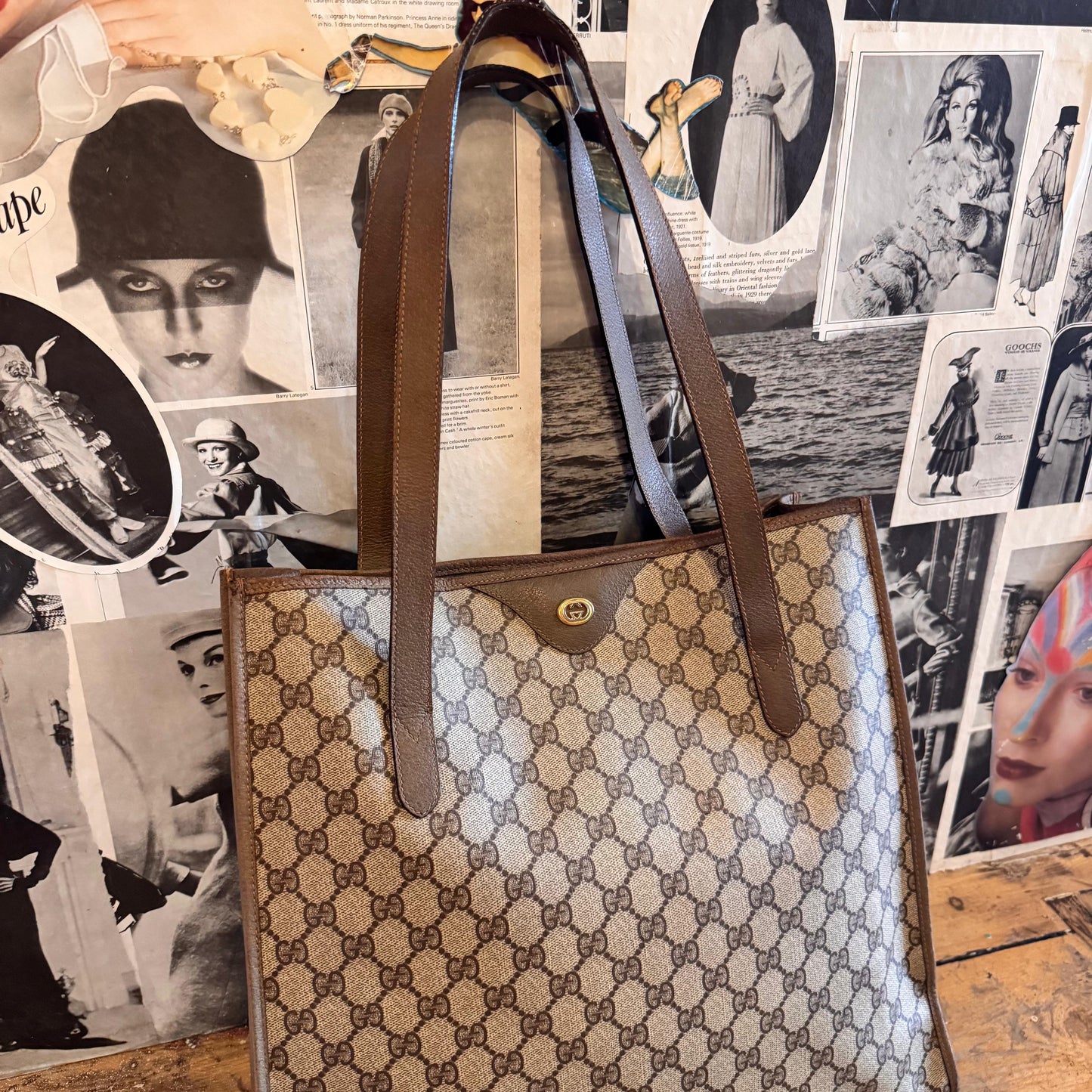1980’s Gucci Monogram Tote Bag