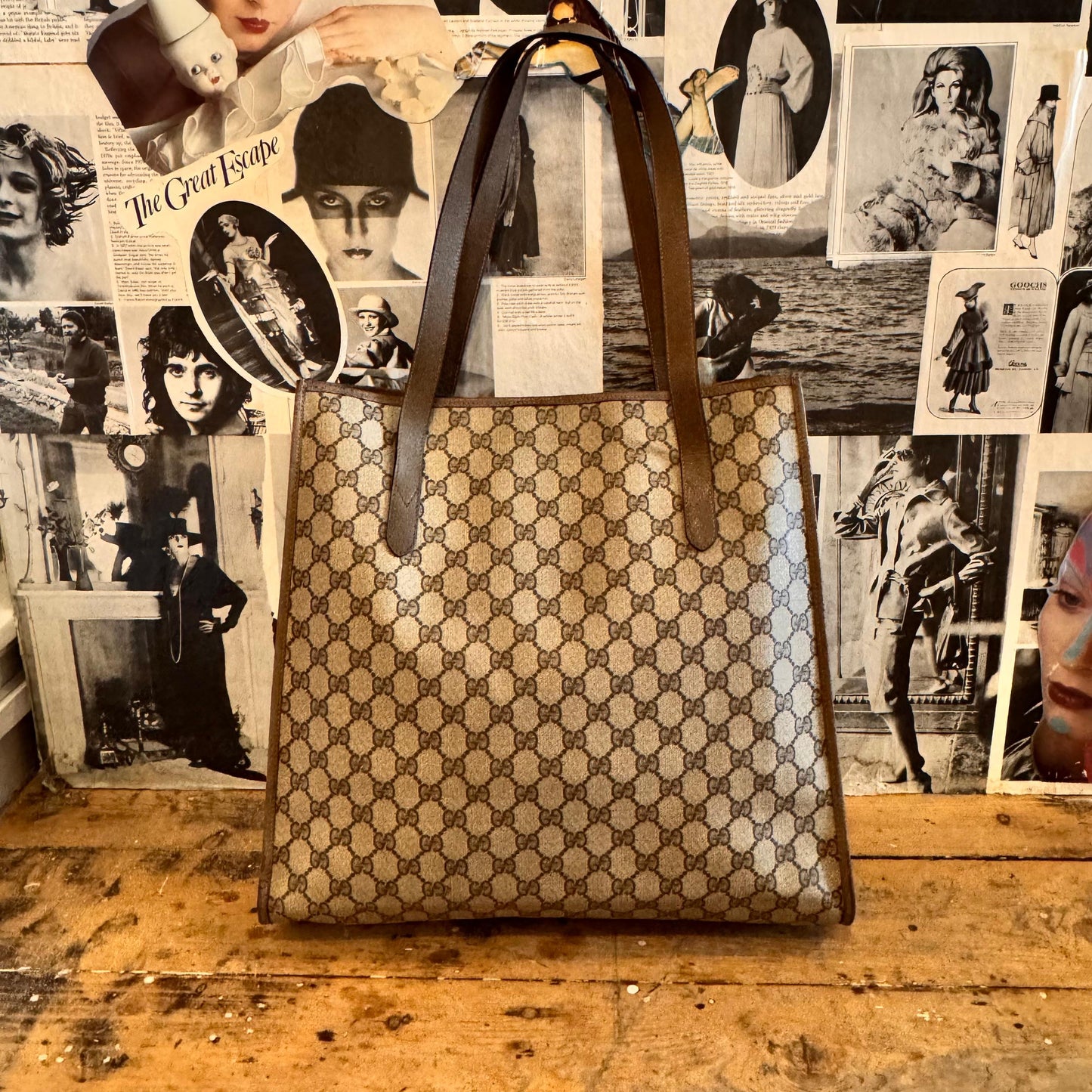 1980’s Gucci Monogram Tote Bag