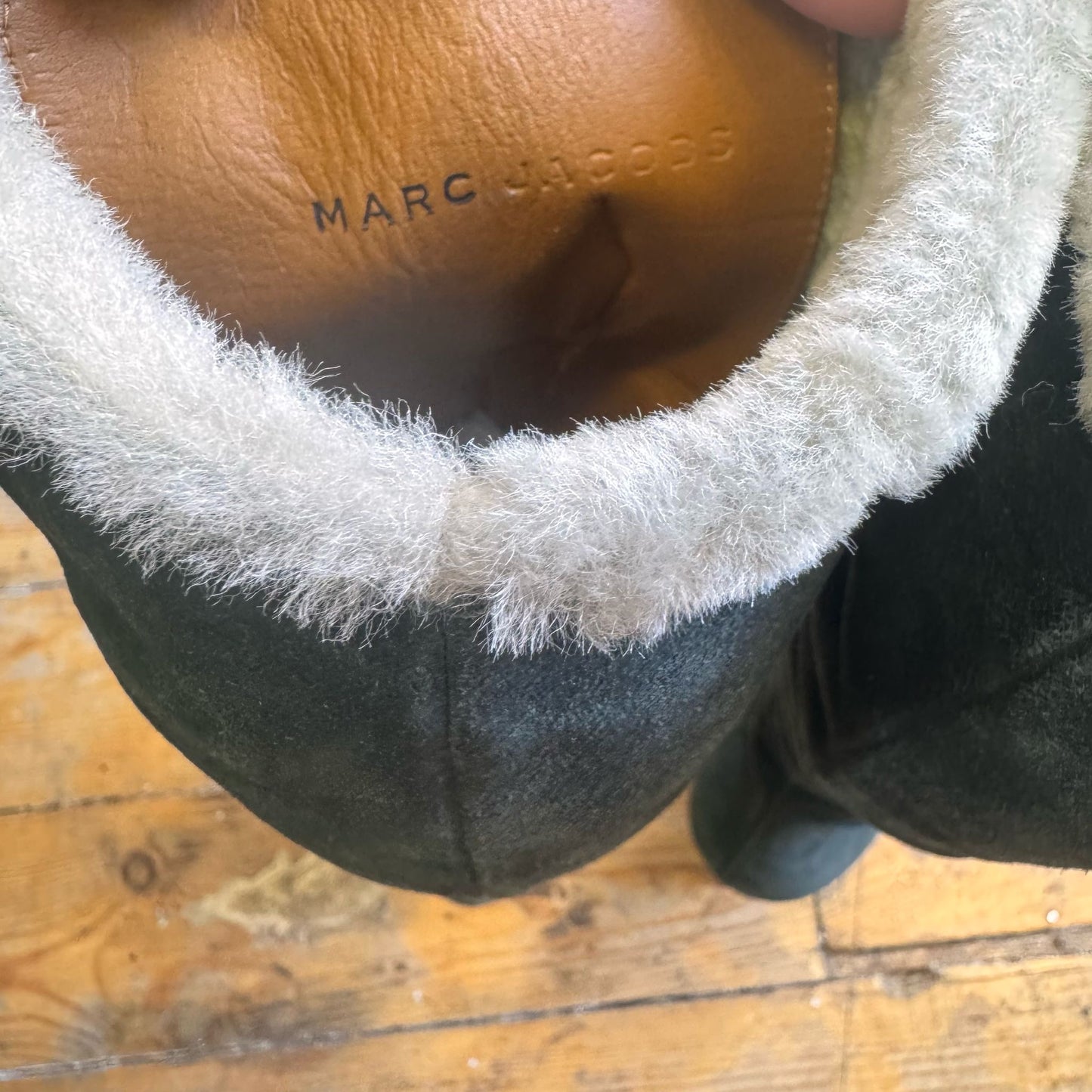 Marc Jacob's 2004 Runway Sheepskin Boots UK 6.5