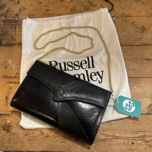 1980’s Stuart Weitzman Leather Crossbody Bag