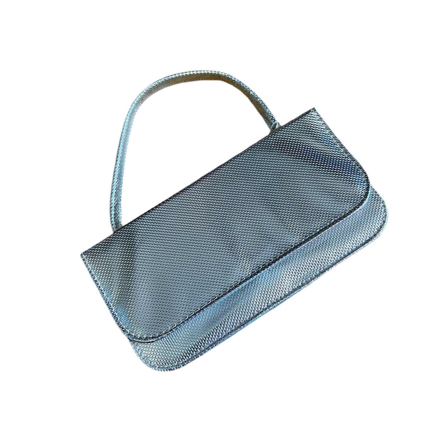 1960’s Metallic Silver Bag