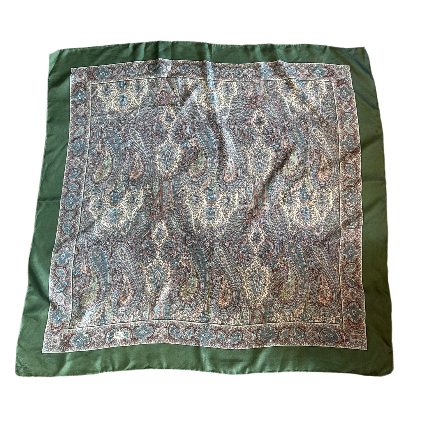 1970’s Liberty London Paisley Silk Scarf
