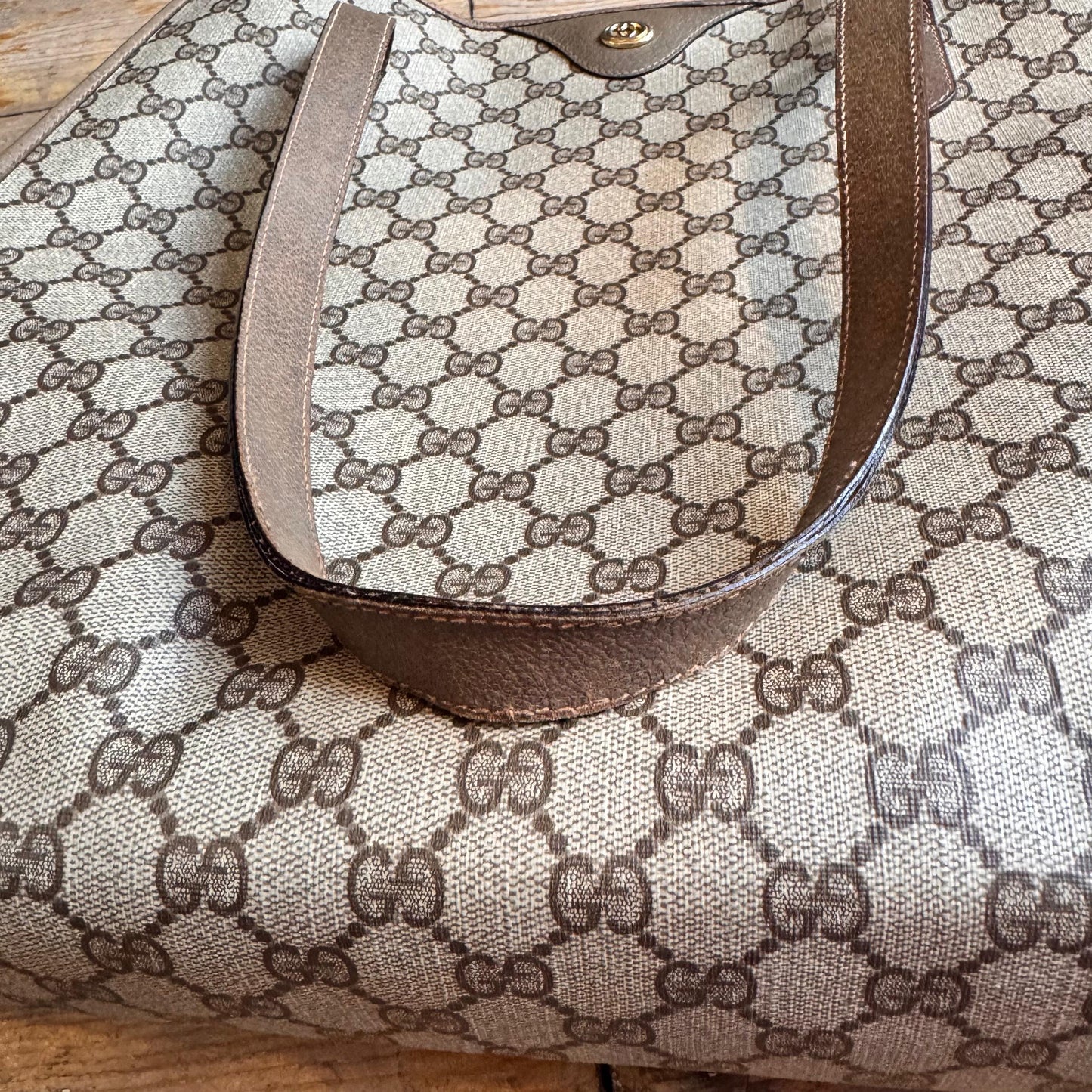 1980’s Gucci Monogram Tote Bag