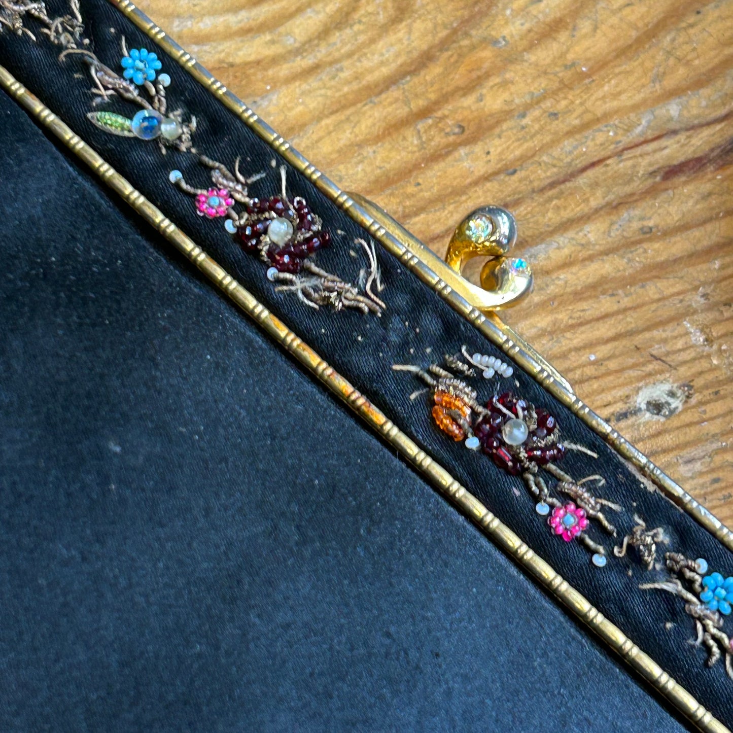 1950’s Beaded Silk Bag