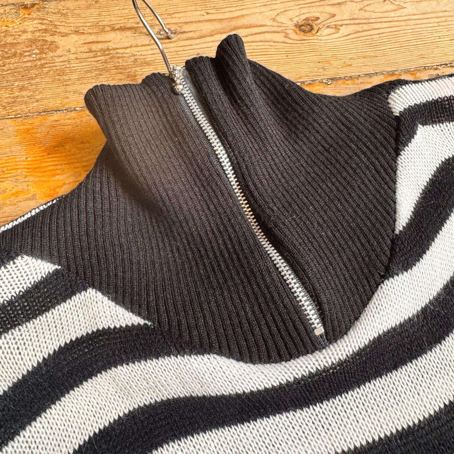 1980’s Punk Stripe Jumper Dress UK One Size