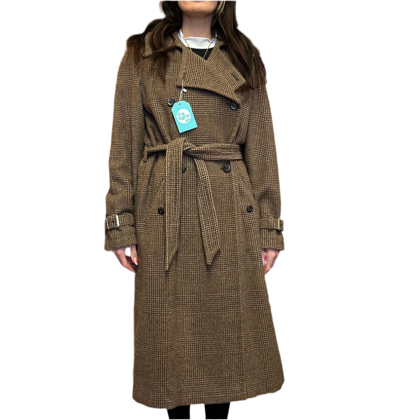 Max Mara Alpaca and Wool Coat UK 14