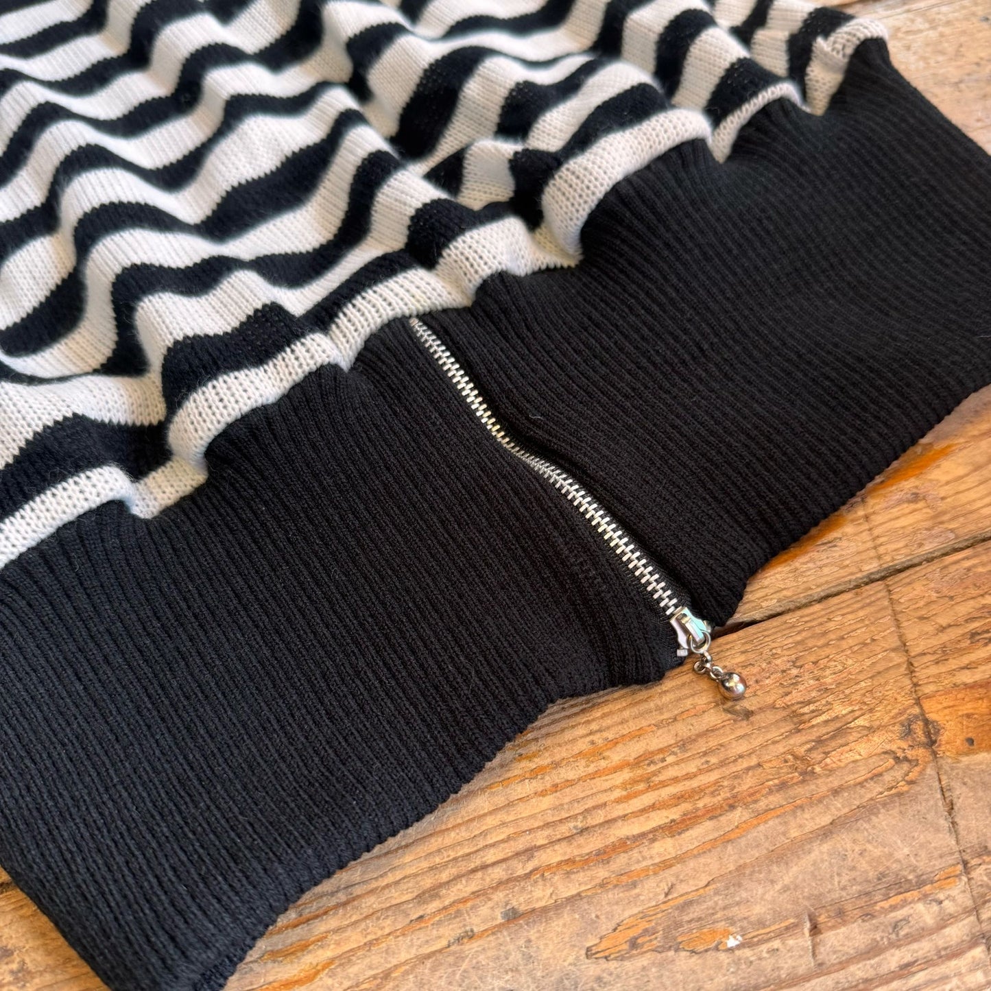 1980’s Punk Stripe Jumper Dress UK One Size