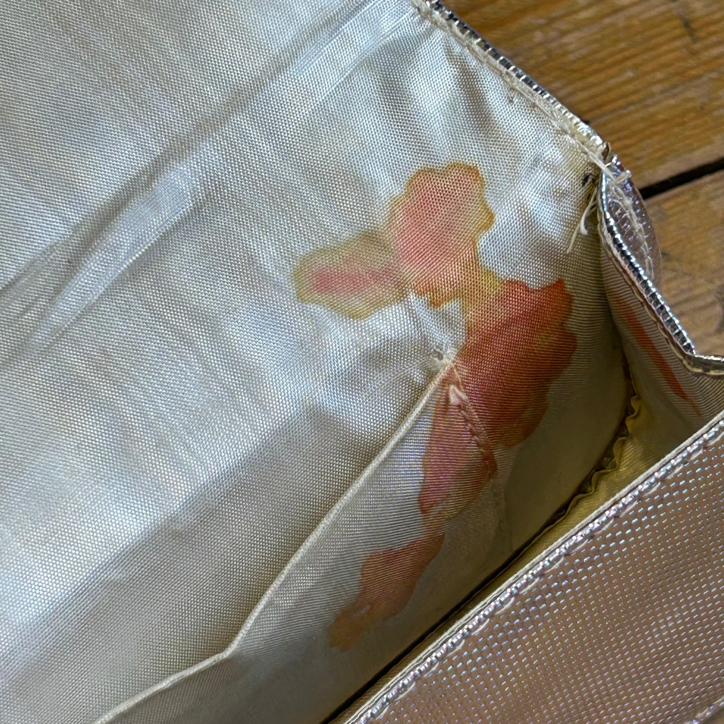 1960’s Metallic Silver Bag