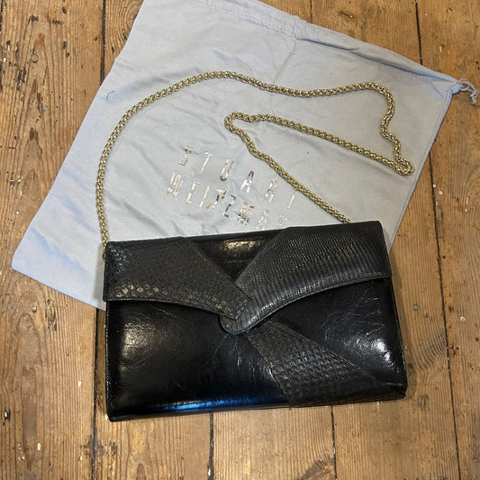 1980’s Stuart Weitzman Leather Crossbody Bag