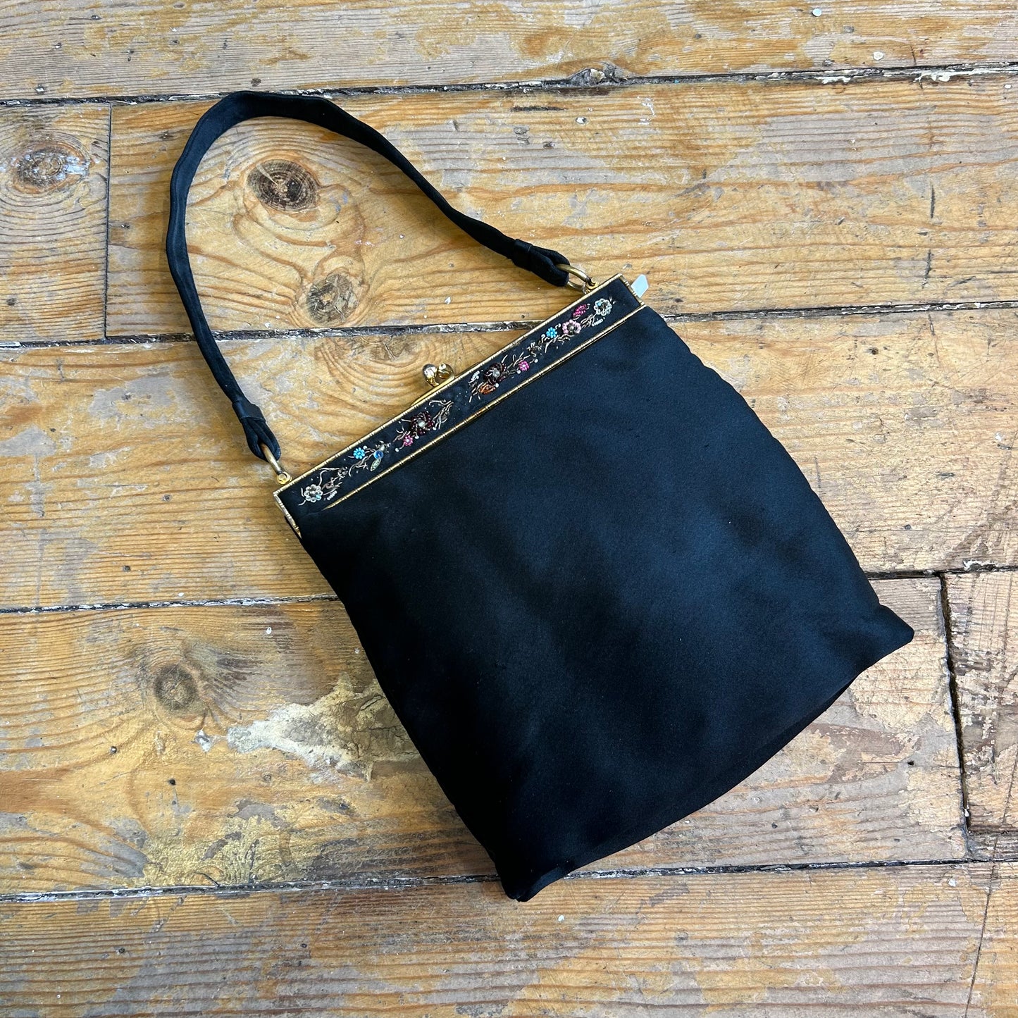 1950’s Beaded Silk Bag