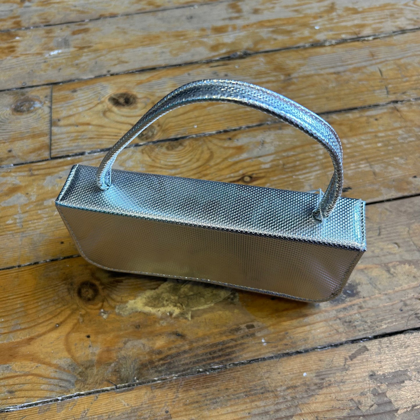 1960’s Metallic Silver Bag