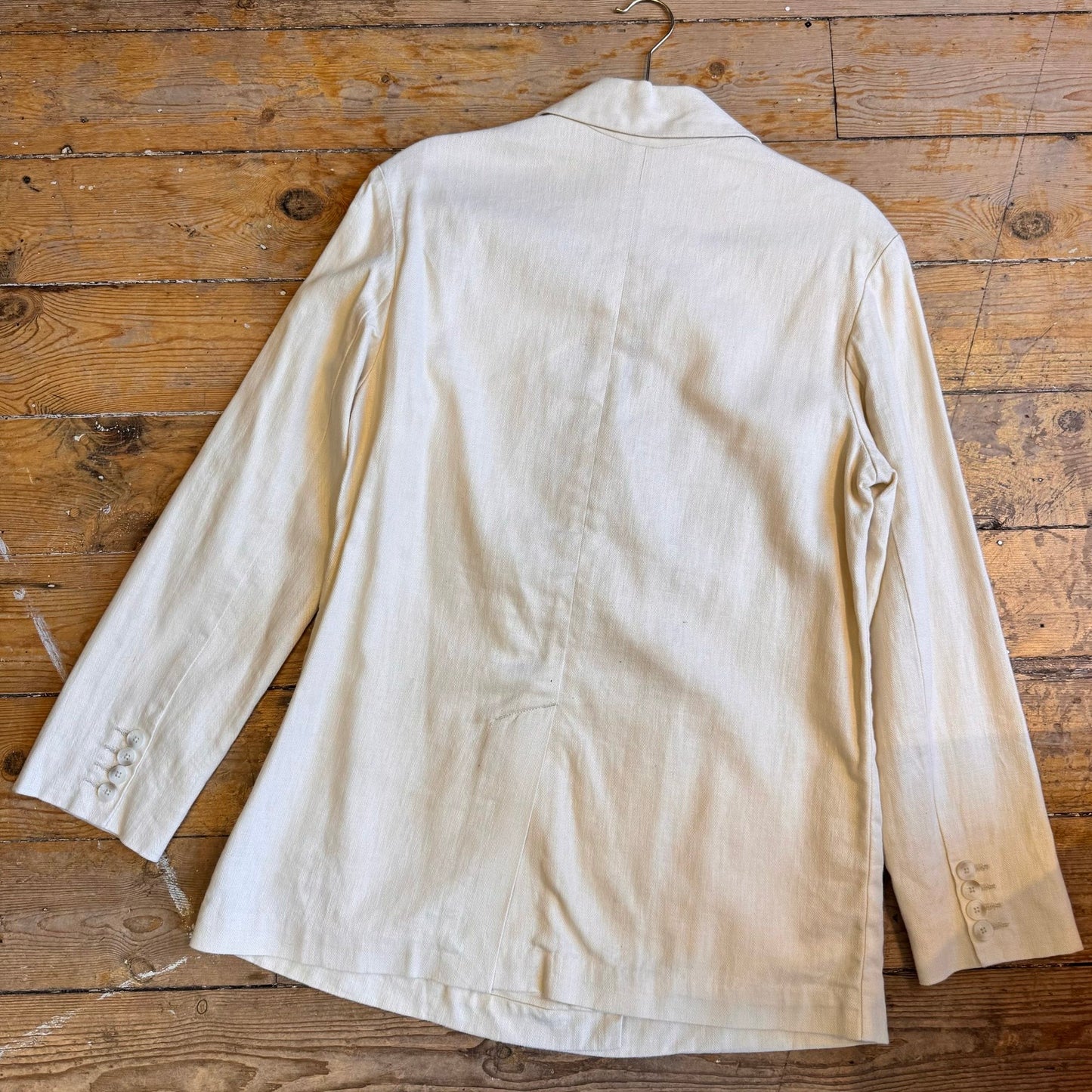 Levi’s Muted Herringbone Double Breasted Jacket UK 12