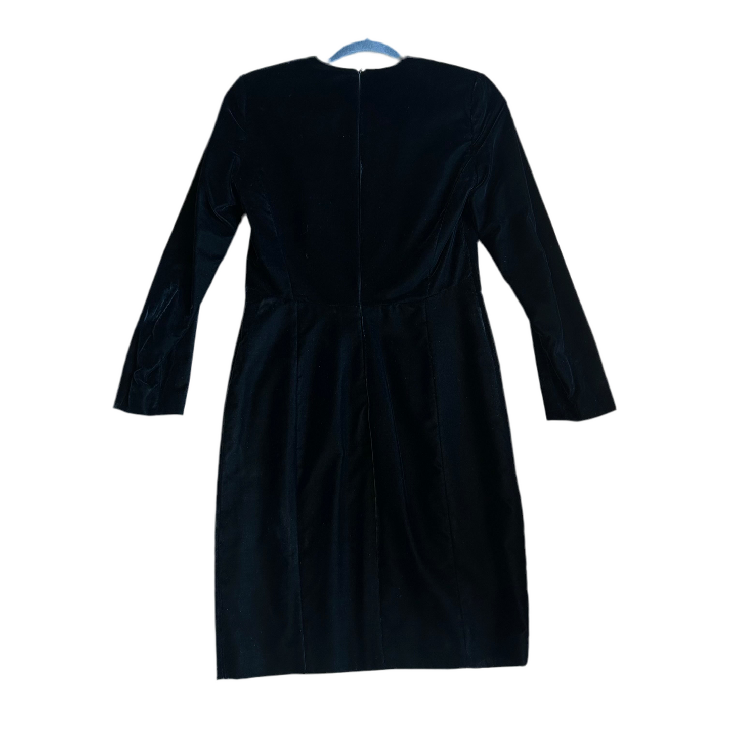 1980’s Escada Couture Velvet Sequin Mini Dress UK 8-10