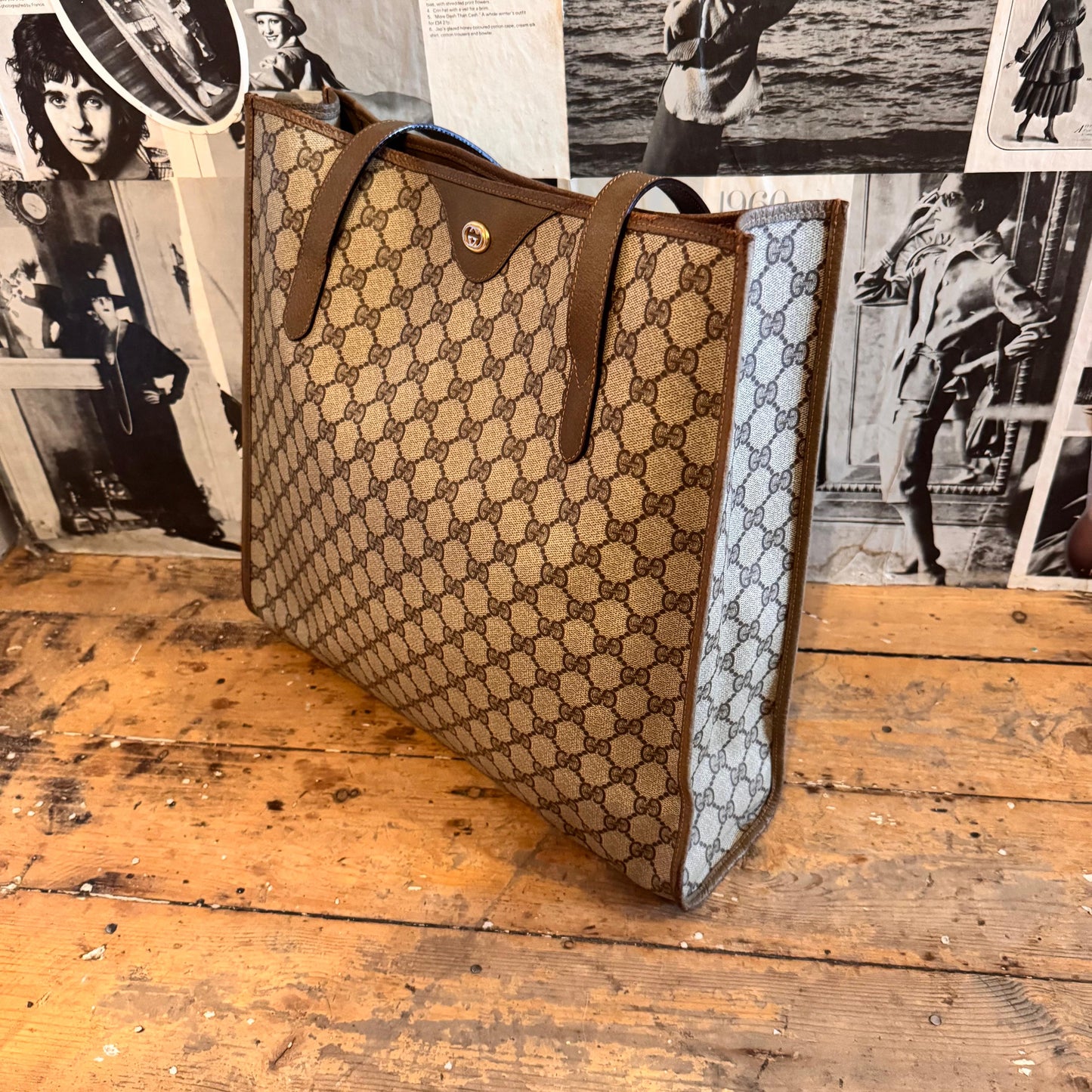 1980’s Gucci Monogram Tote Bag