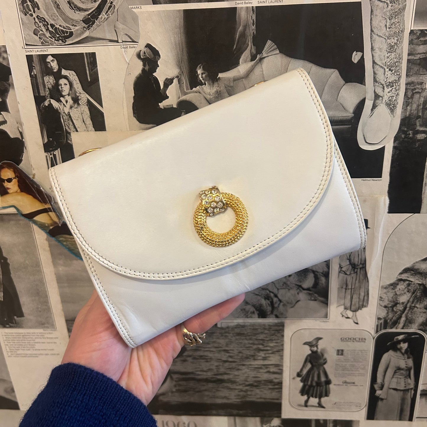 1980’s Russell & Bromley Leather Crossbody Bag