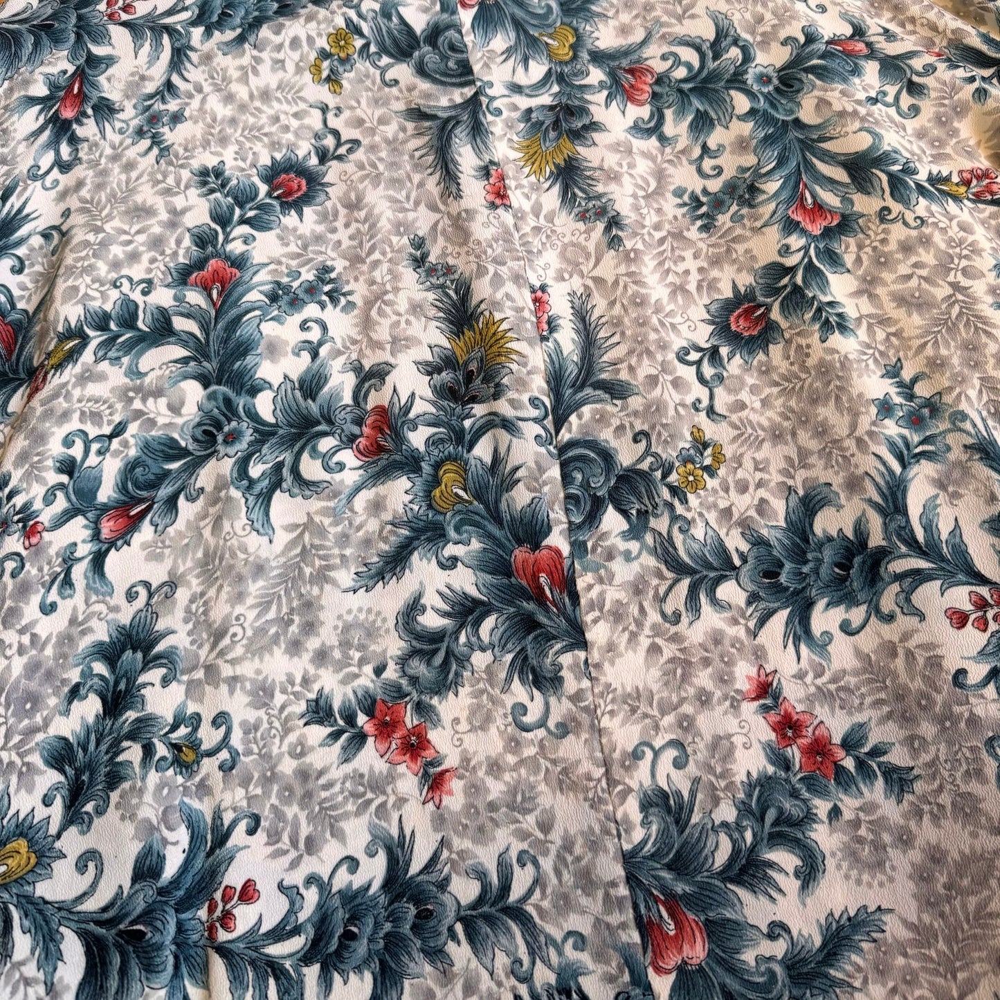 1940’s Crepe Kimono One Size