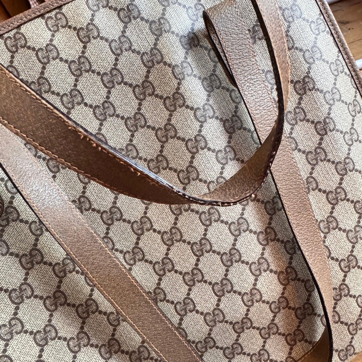 1980’s Gucci Monogram Tote Bag