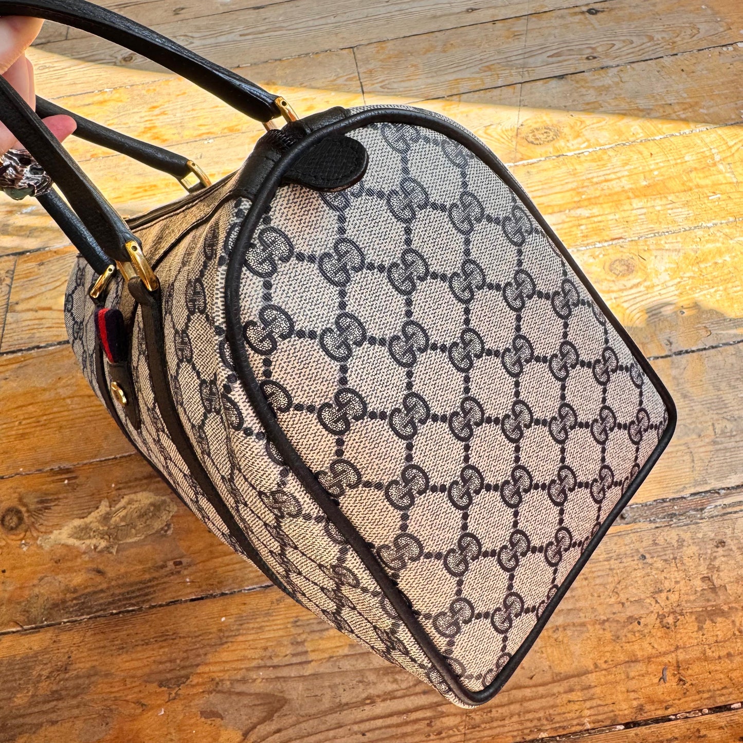 1980’s Gucci Ophidia Boston Bag