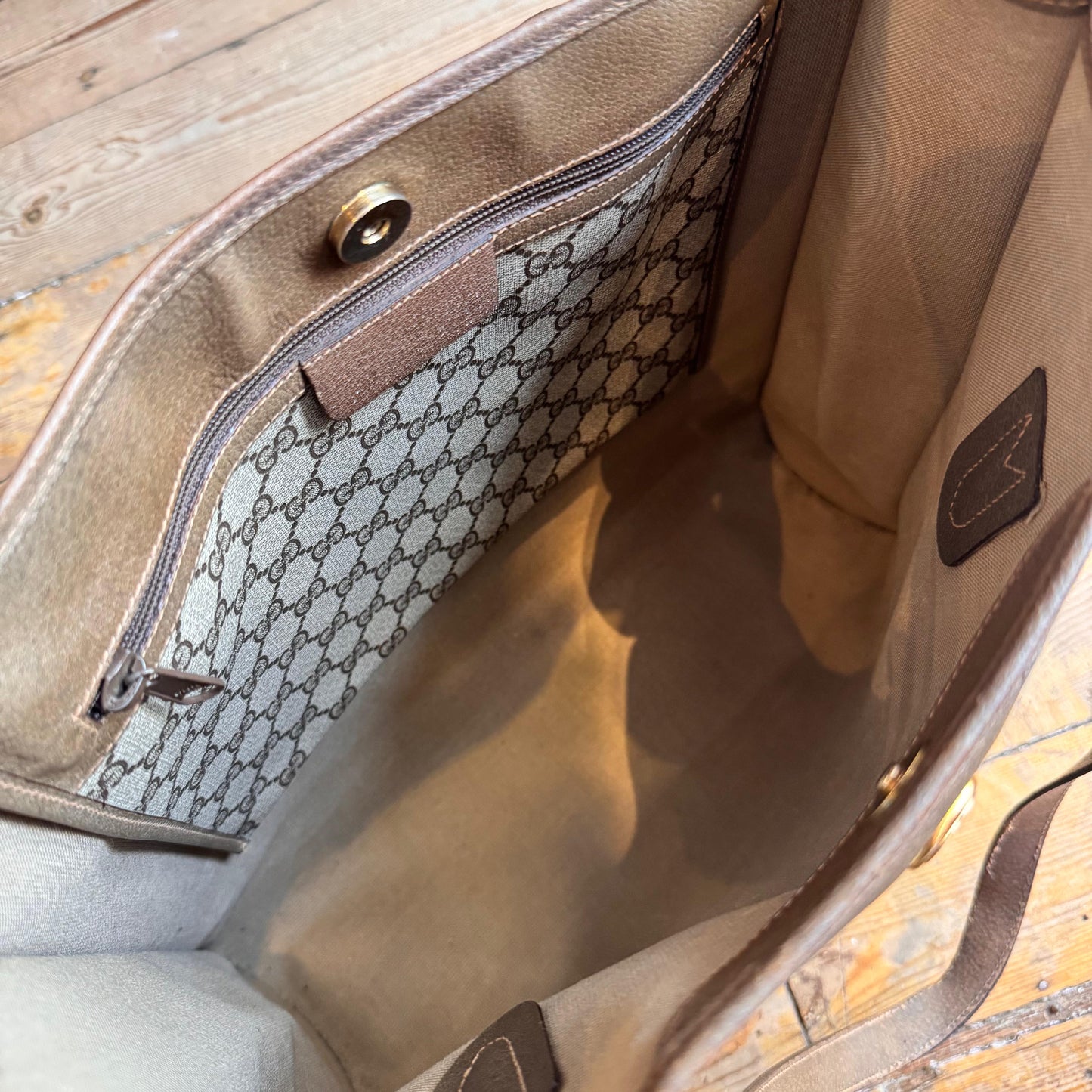 1980’s Gucci Monogram Tote Bag