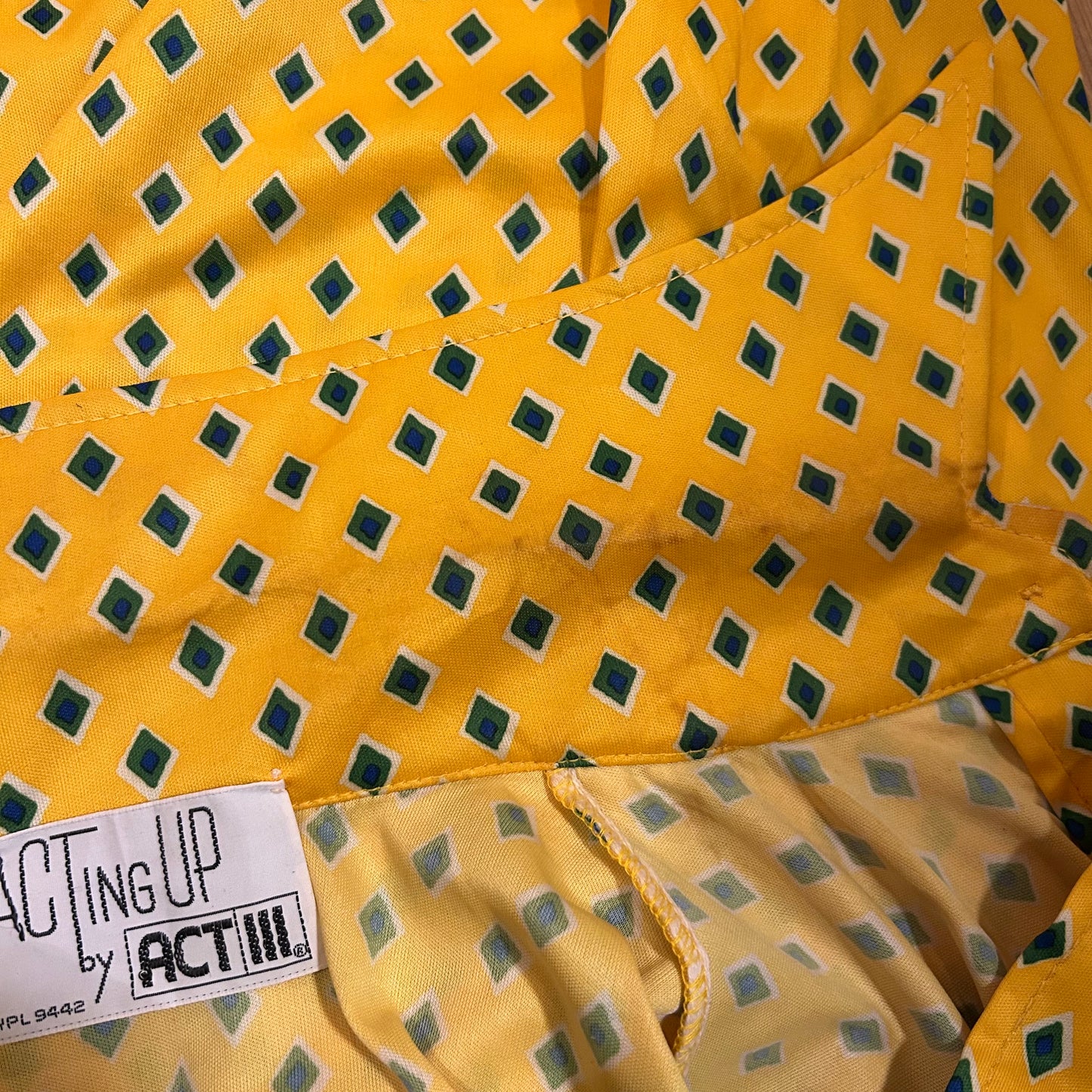 1960’s Dagger Collar Blouse UK 10