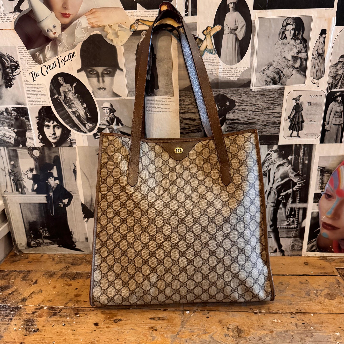 1980’s Gucci Monogram Tote Bag