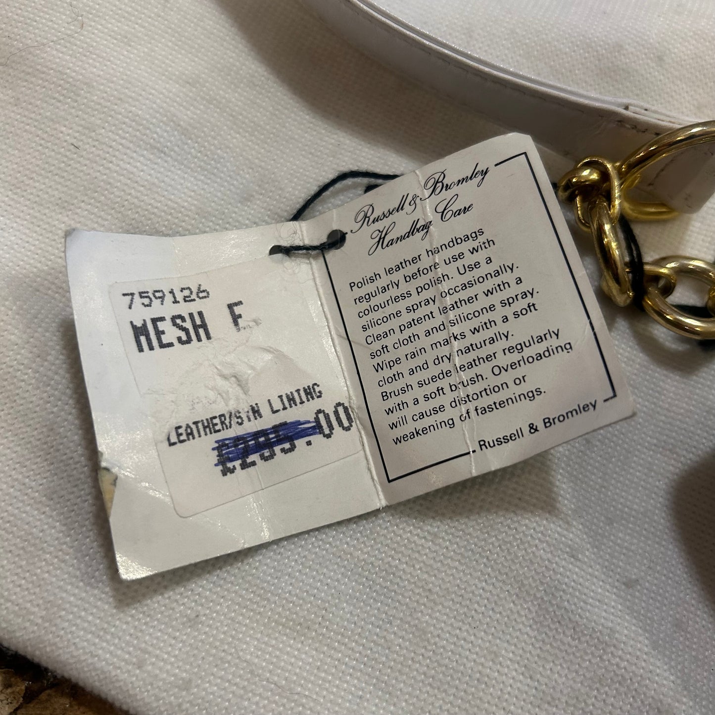 1980’s Russell & Bromley Leather Crossbody Bag