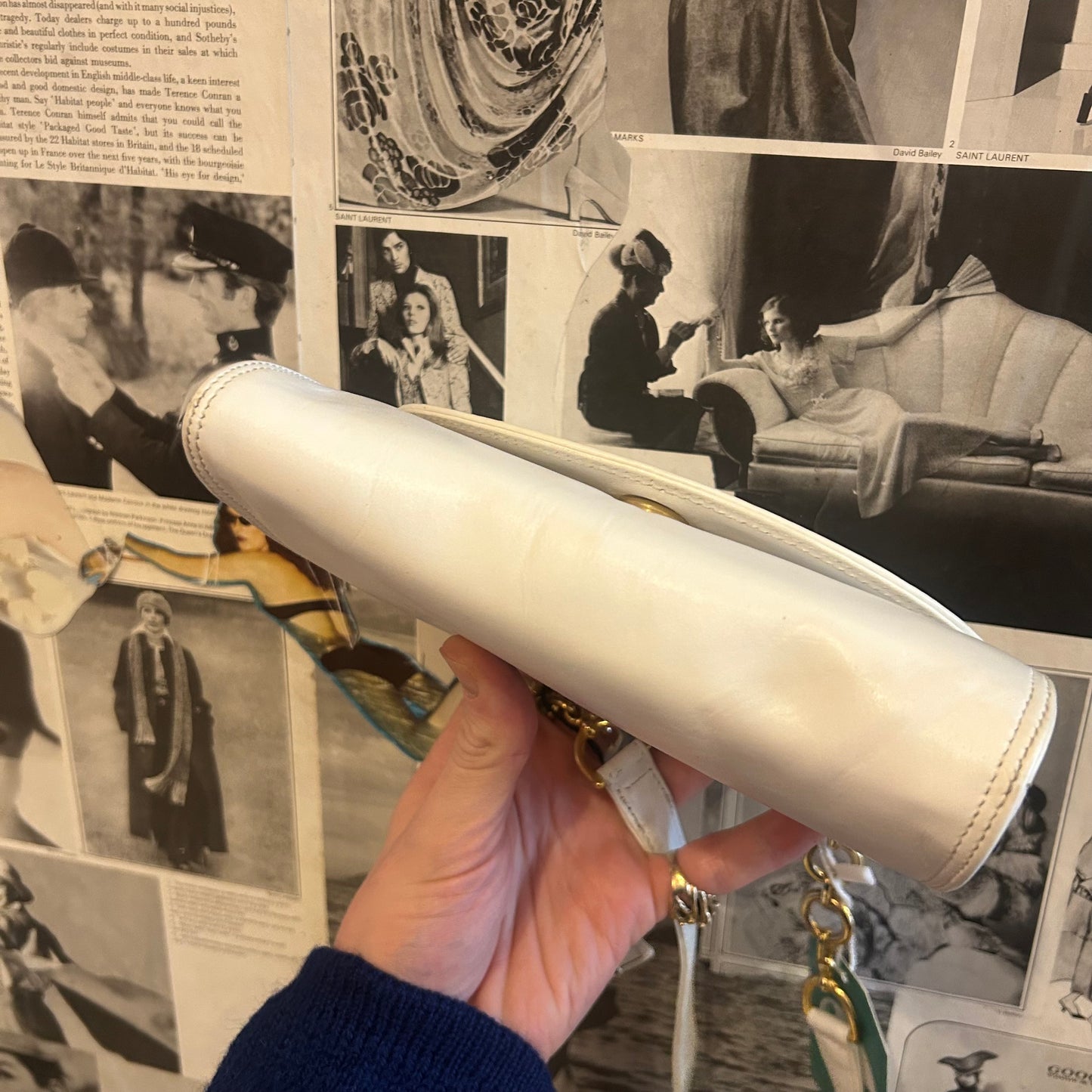 1980’s Russell & Bromley Leather Crossbody Bag