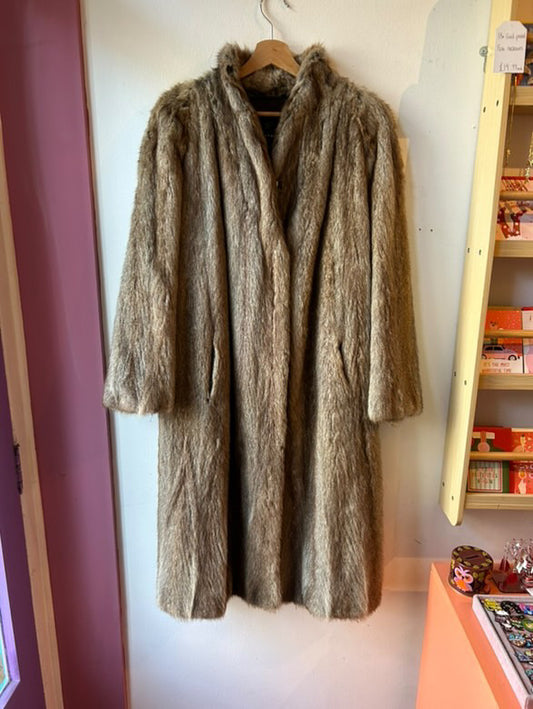 1980’s Mink Fur Coat UK 16