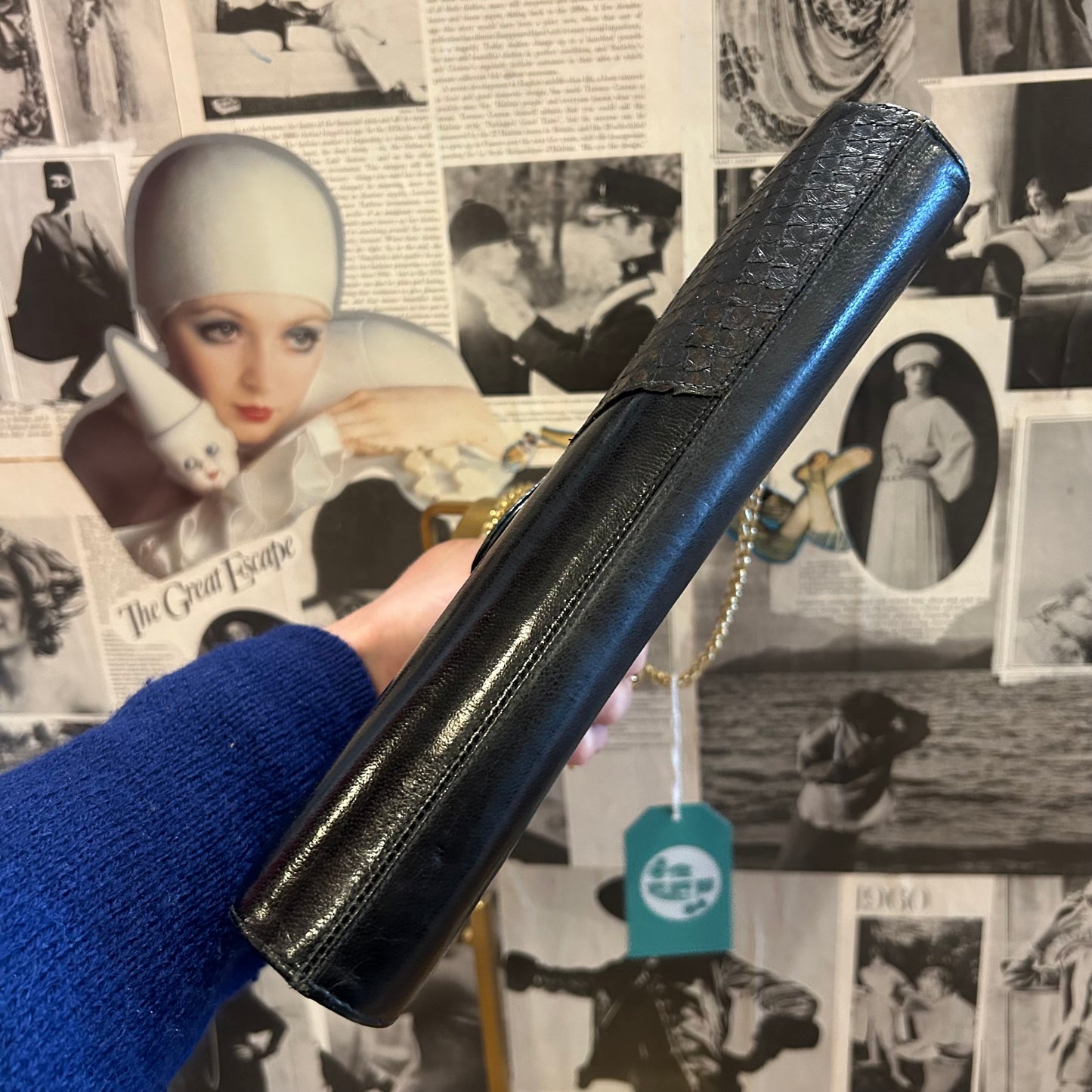 1980’s Stuart Weitzman Leather Crossbody Bag