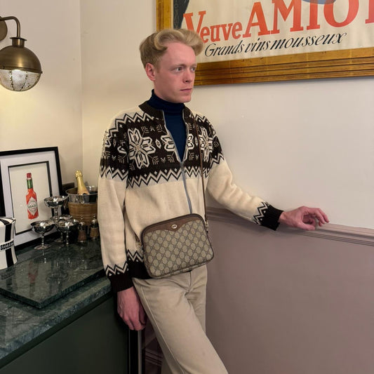 1980’s Gucci Monogram Crossbody Bag