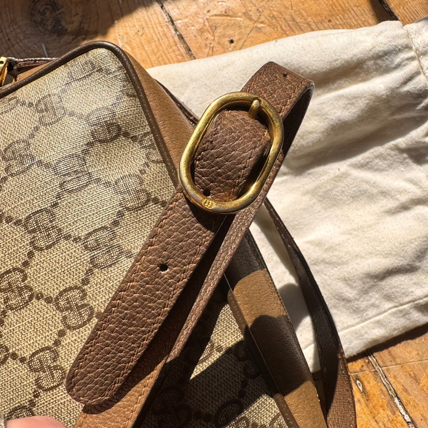 1980’s Gucci Ophidia Monogram Crossbody Bag