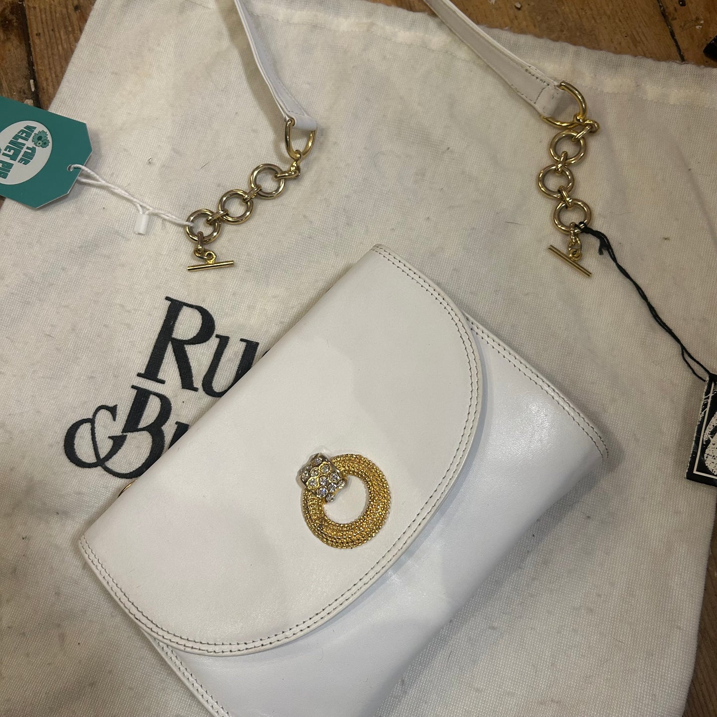 1980’s Russell & Bromley Leather Crossbody Bag
