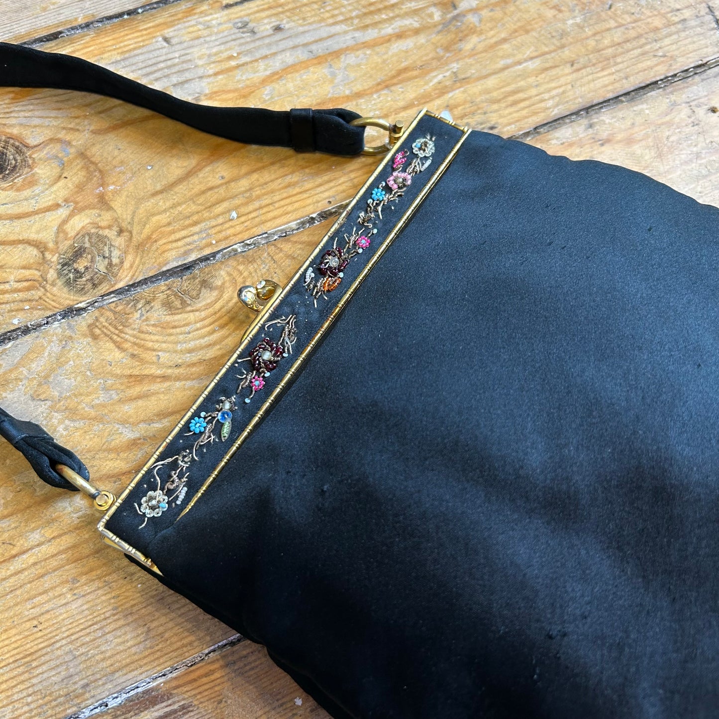 1950’s Beaded Silk Bag